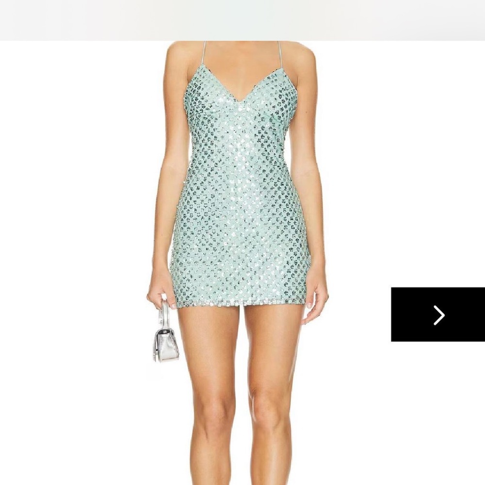 Kenya Mini Dress In Light Blue